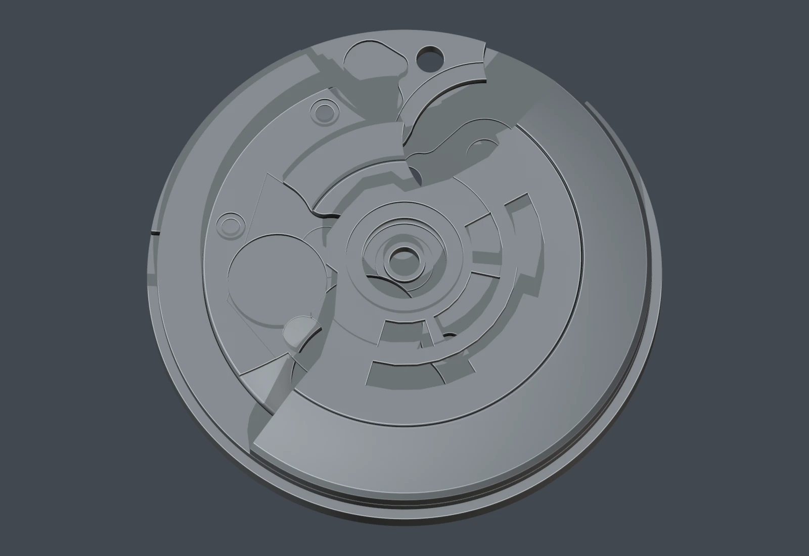 Yacht-Master 42 :  movement study: neutral model presentation.