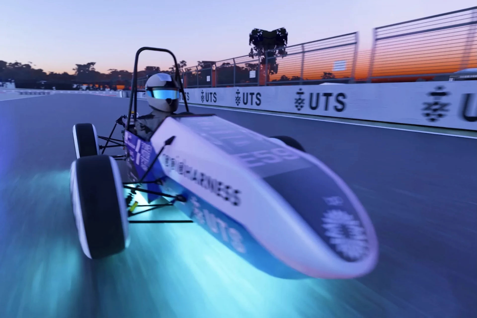 2023 car reveal, adapted for a single-screen live presentation.