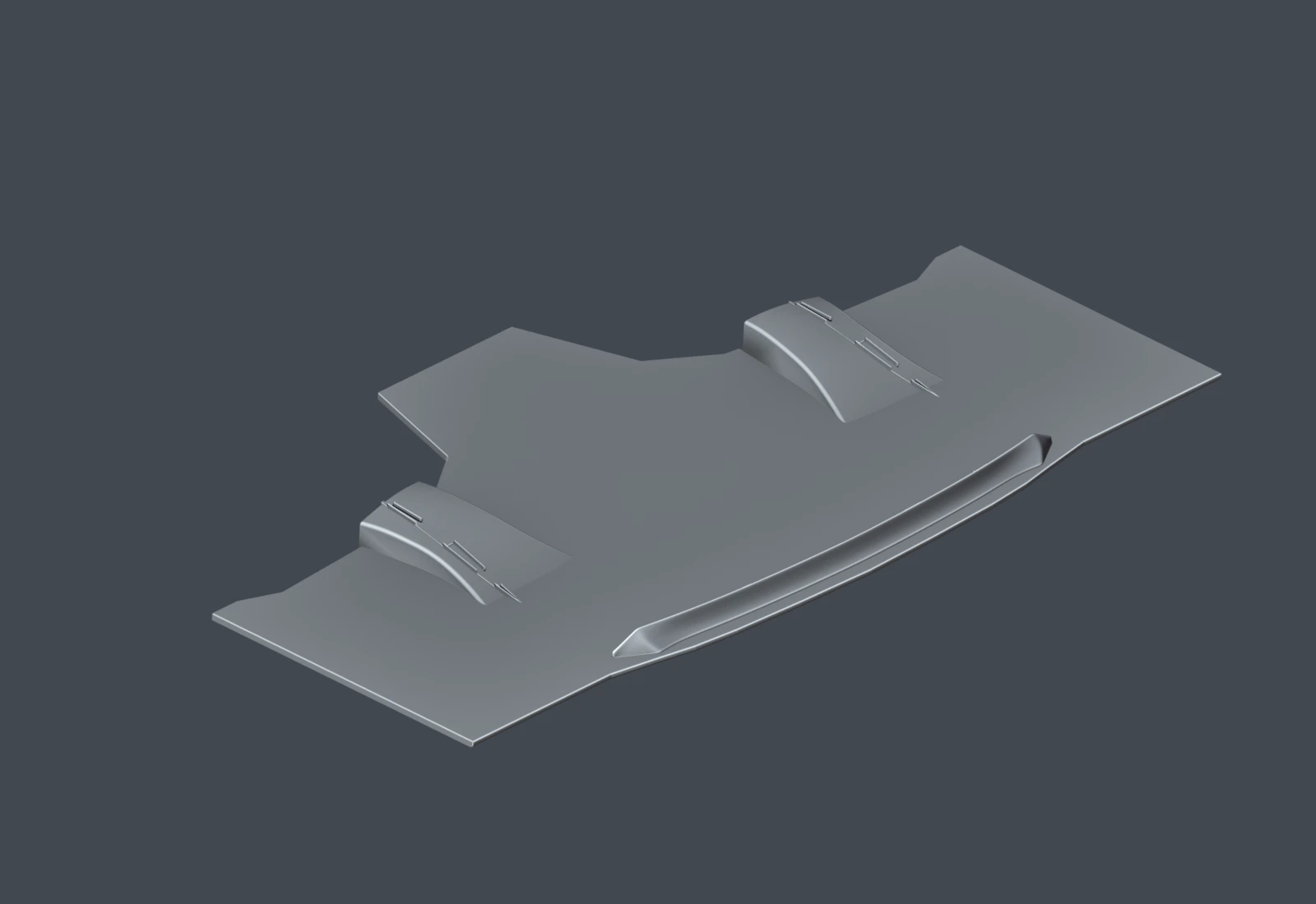 WRX splitter: neutral model presentation.